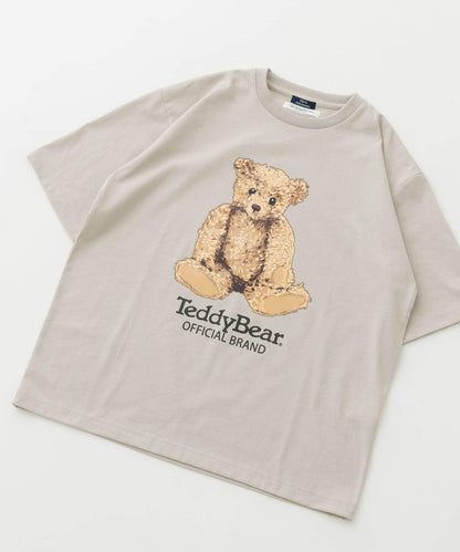 Teddy Bear 圓領印花T恤