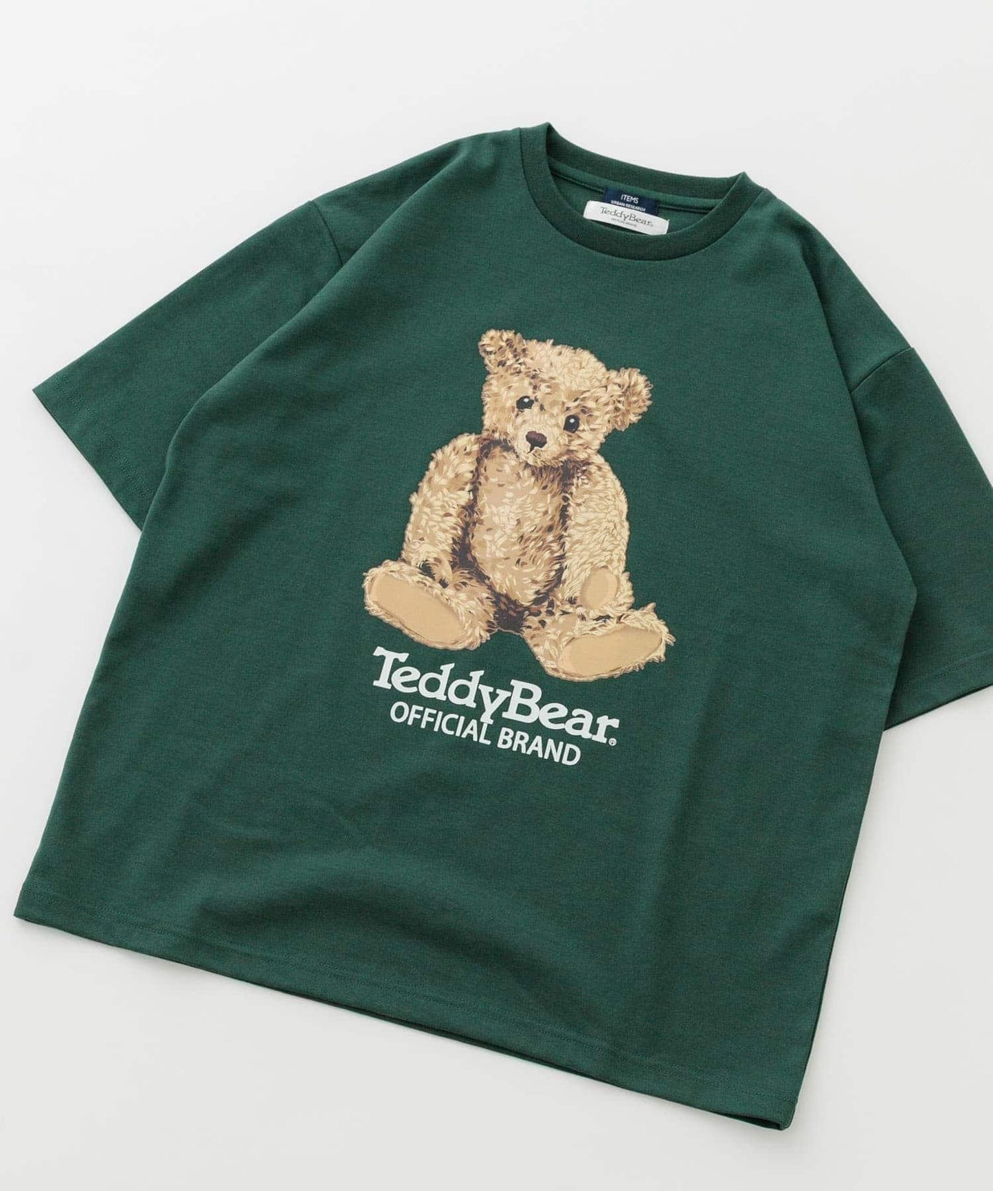 Teddy Bear 圓領印花T恤