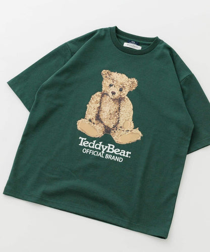 Teddy Bear 圓領印花T恤