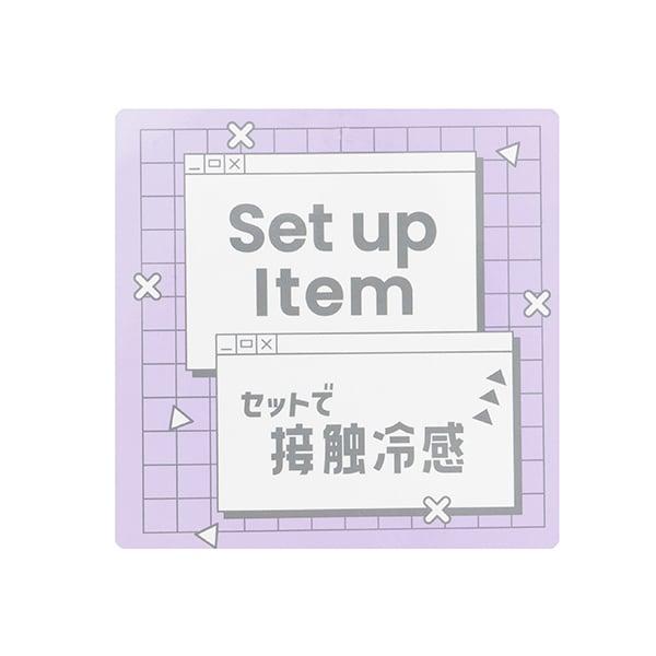 【LTXC】【接觸冷感/清涼】半拉鍊套裝