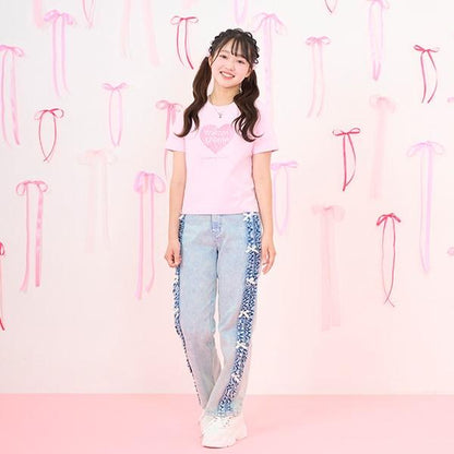 25週年紀念【冷感】閃亮愛心標誌T恤