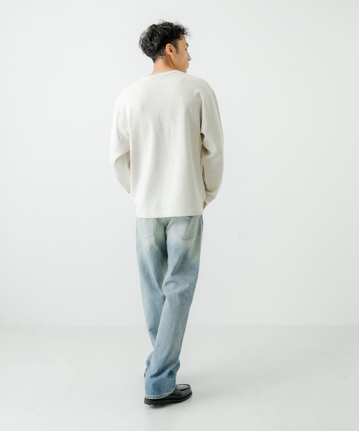 13.5盎司牛仔直筒褲