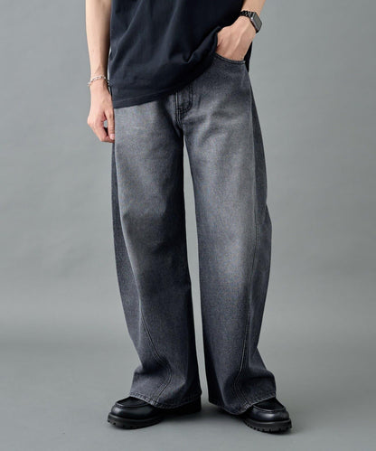 彎曲牛仔褲【男士】