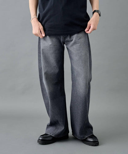 彎曲牛仔褲【男士】