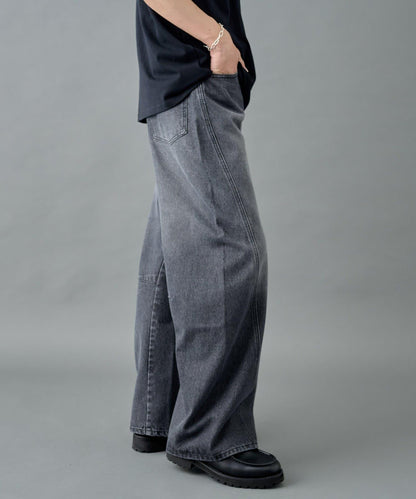 彎曲牛仔褲【男士】