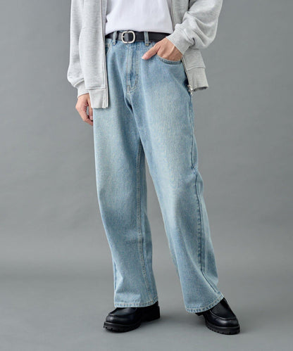 寬鬆直筒牛仔褲【男士款】