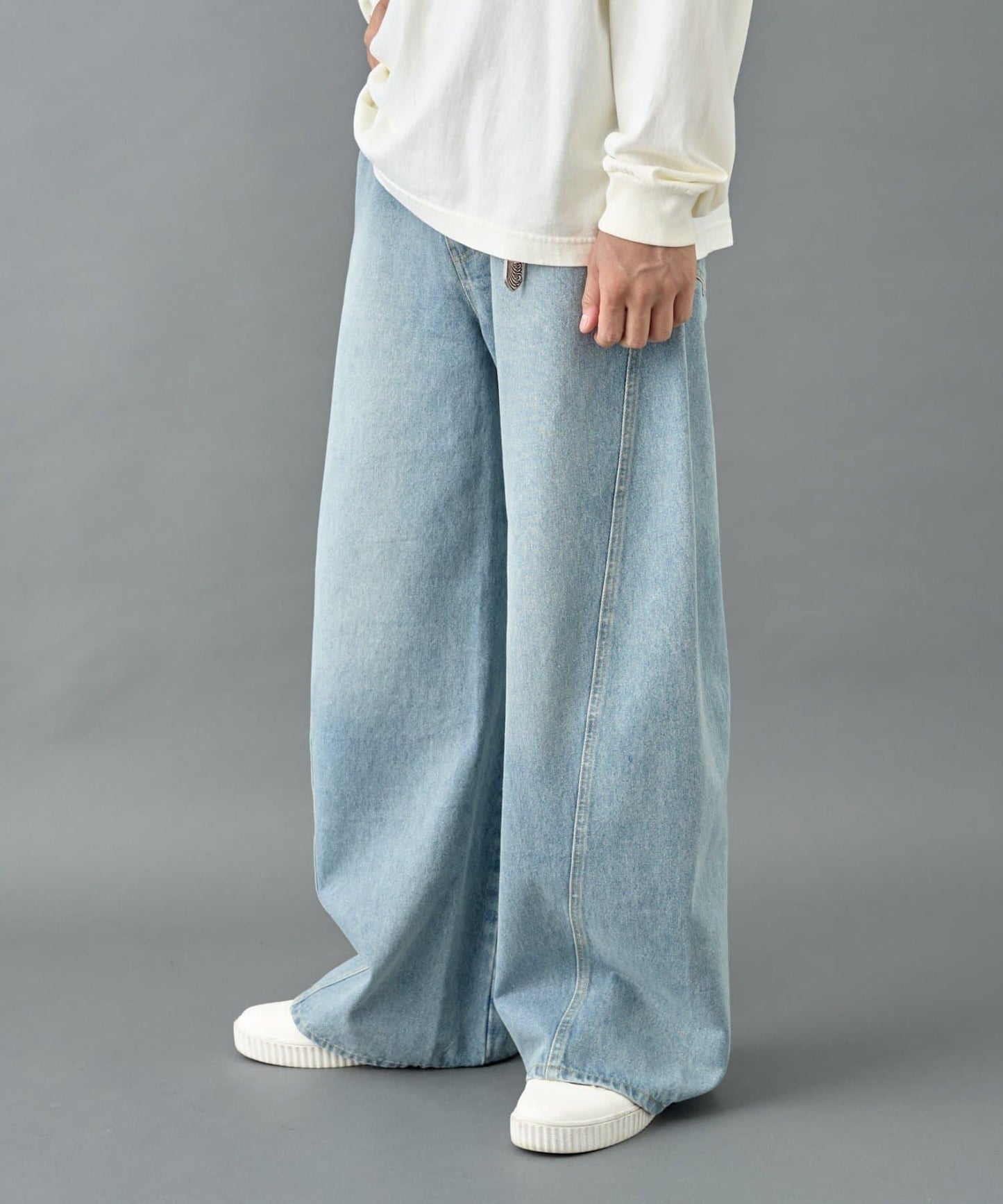 彎曲牛仔褲【男士】