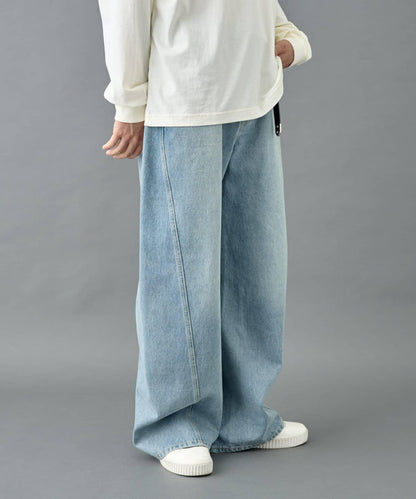 彎曲牛仔褲【男士】