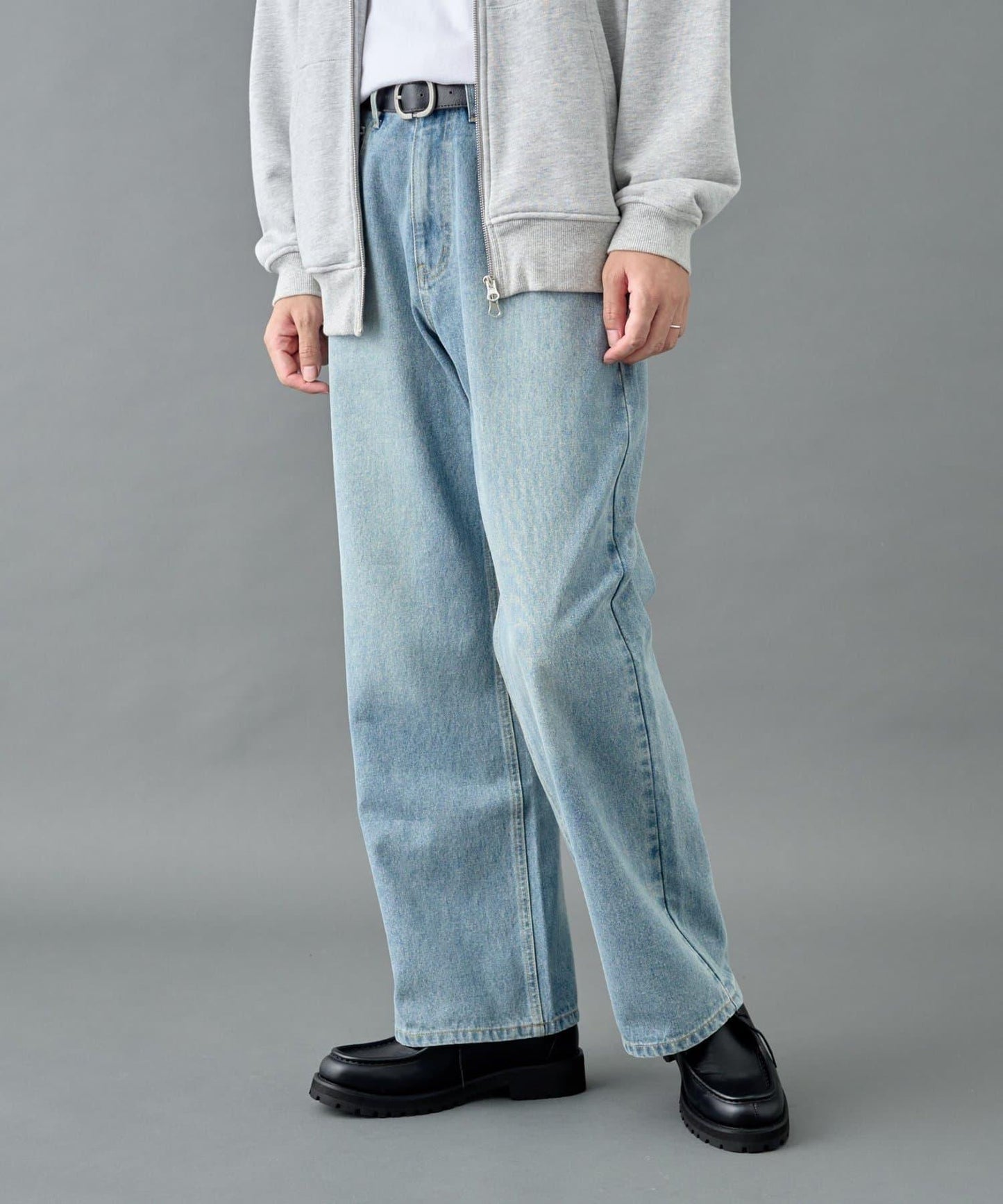 寬鬆直筒牛仔褲【男士款】