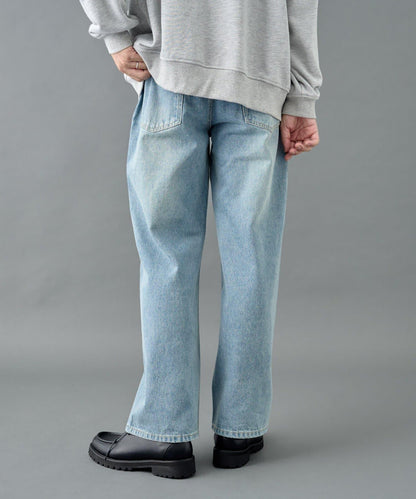 寬鬆直筒牛仔褲【男士款】