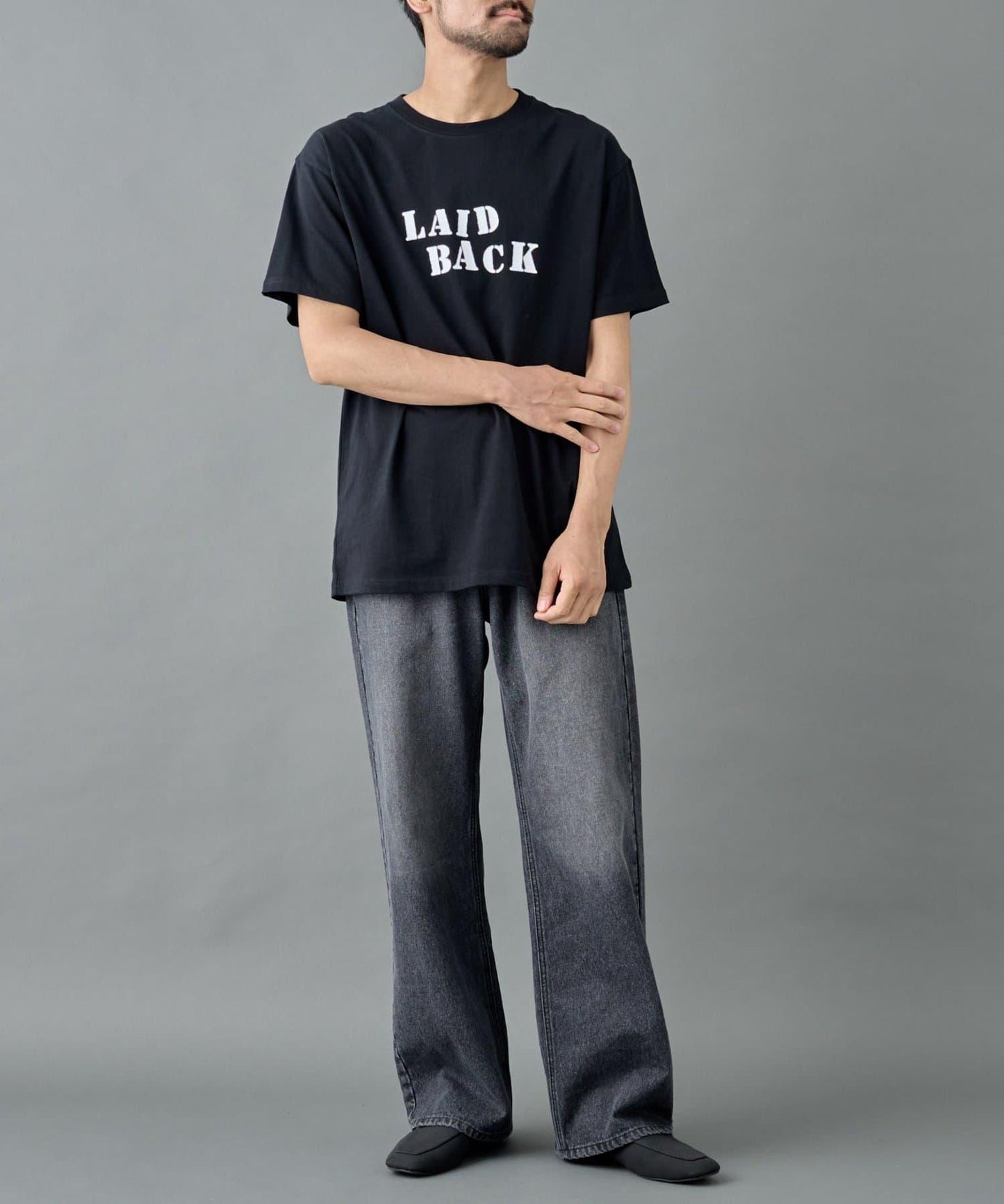 寬鬆直筒牛仔褲【男士款】