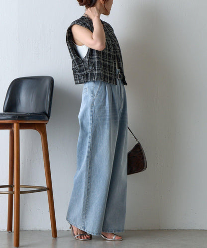超寬鬆牛仔褲
