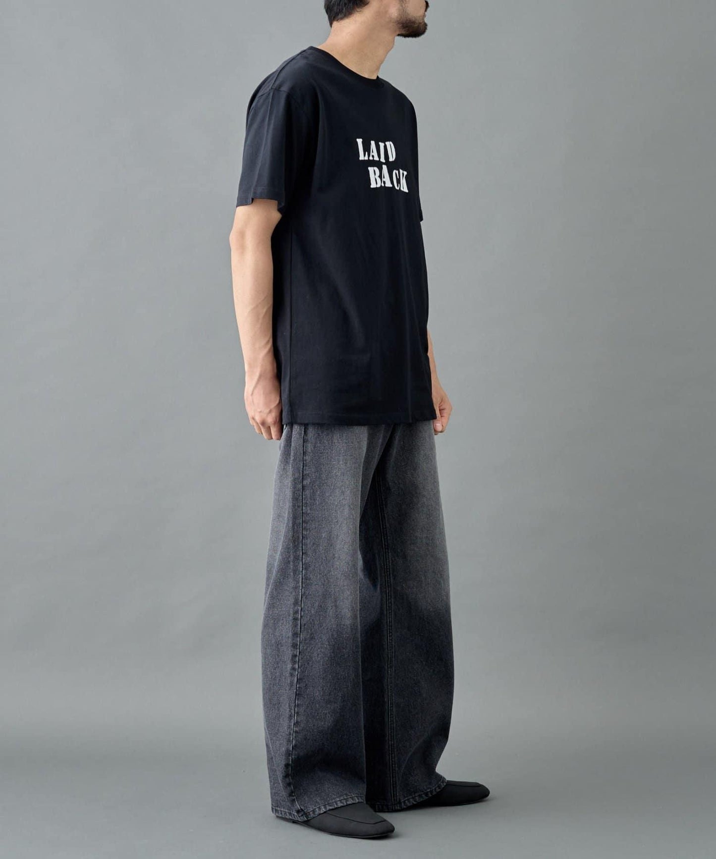 寬鬆直筒牛仔褲【男士款】