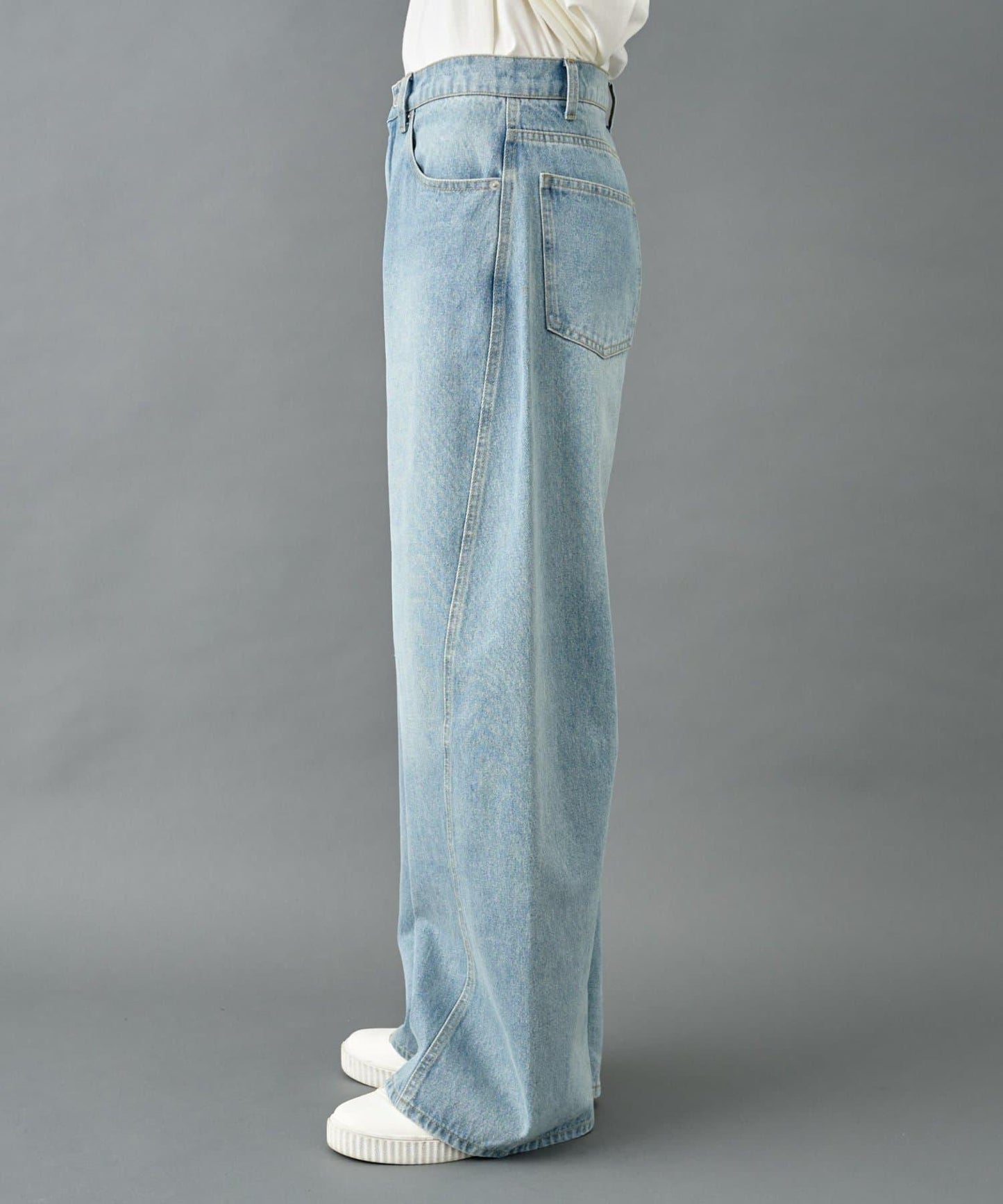 彎曲牛仔褲【男士】