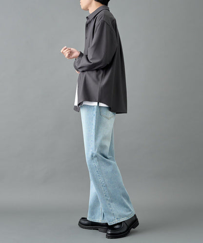 寬鬆直筒牛仔褲【男士款】