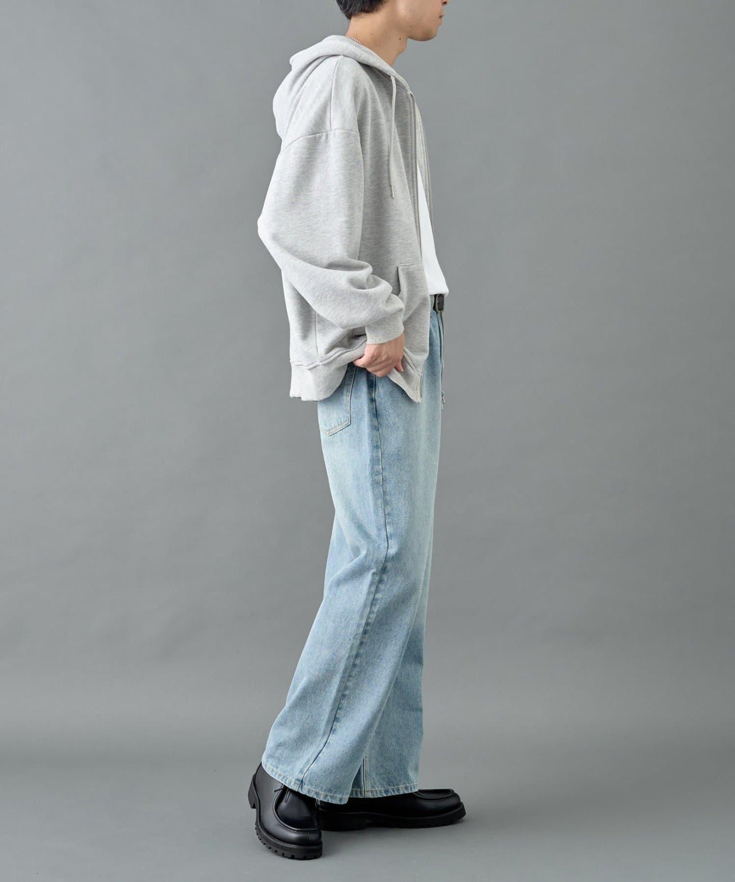 寬鬆直筒牛仔褲【男士款】