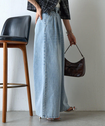 超寬鬆牛仔褲