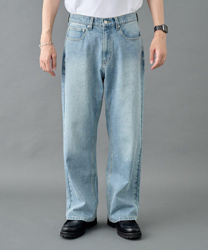 寬鬆直筒牛仔褲【男士款】