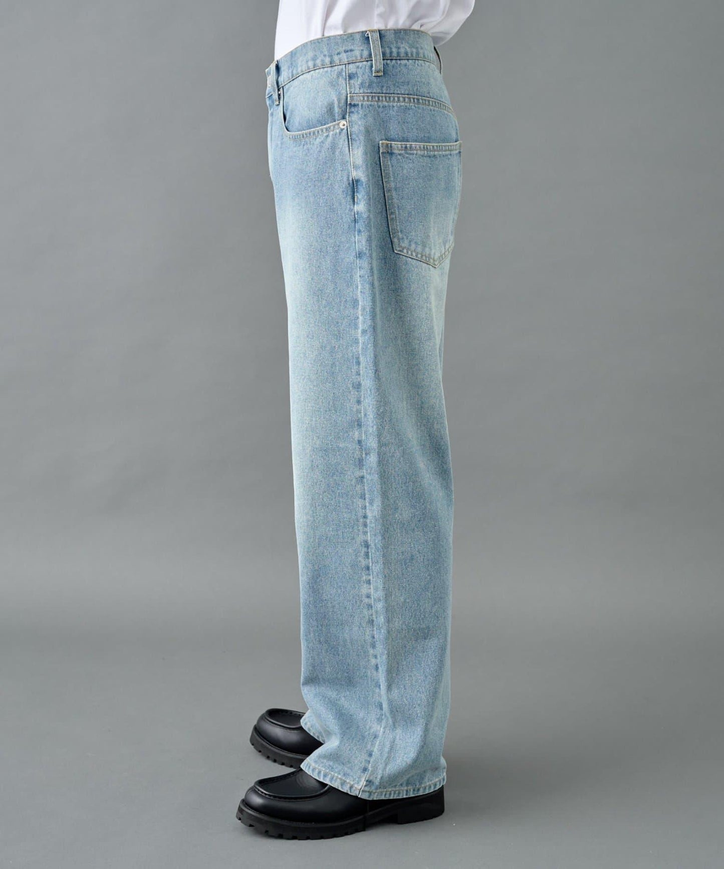 寬鬆直筒牛仔褲【男士款】