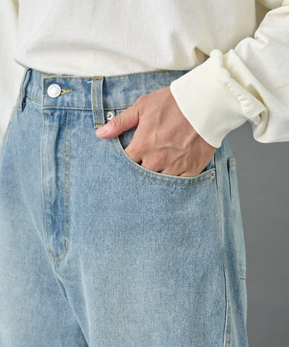 彎曲牛仔褲【男士】