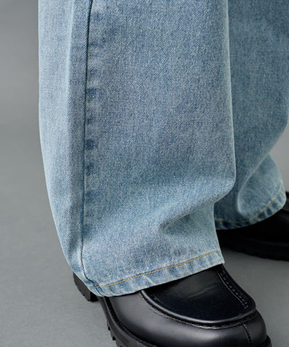 寬鬆直筒牛仔褲【男士款】