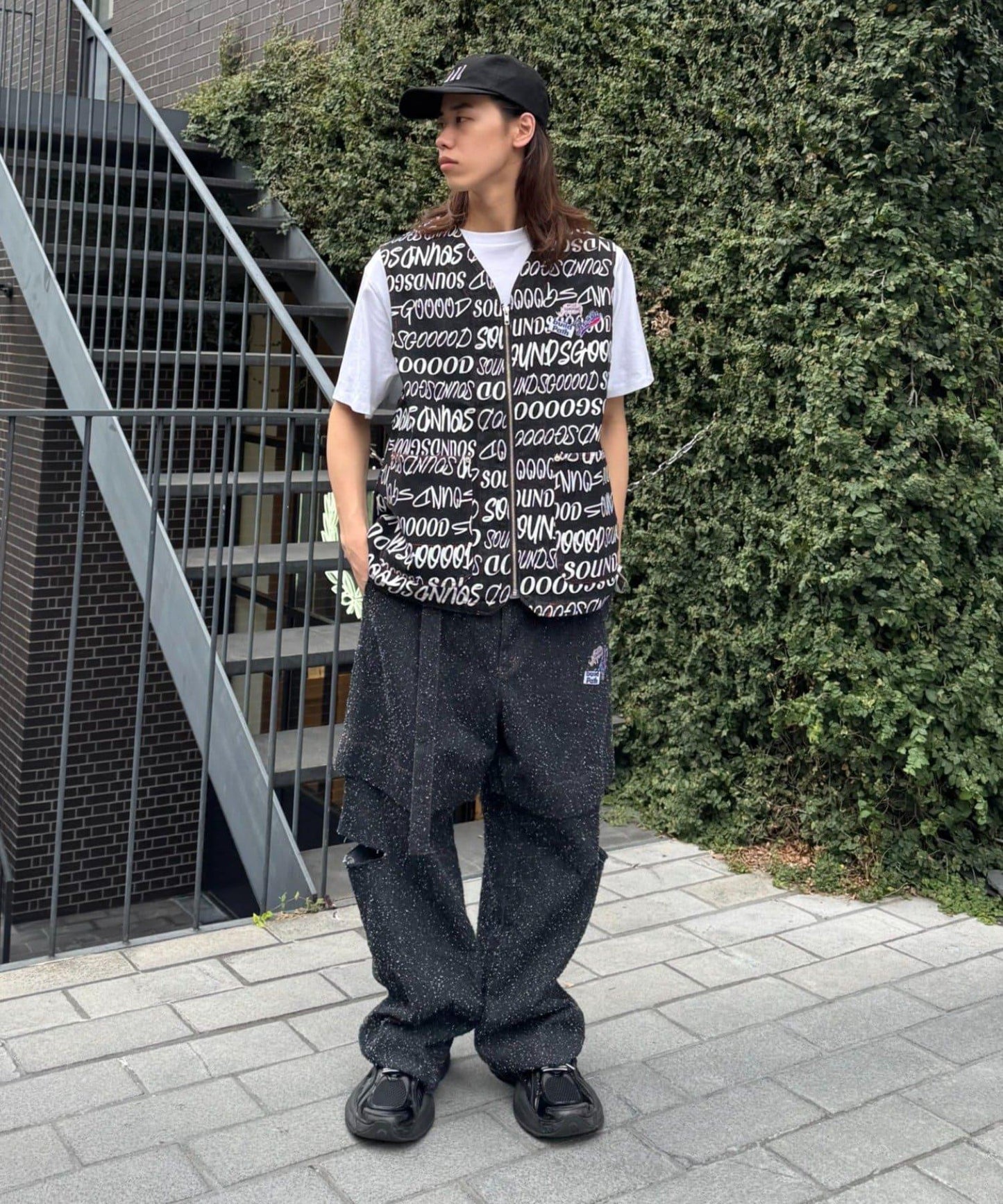 【SOUNDSGOOOOD】牛仔疊穿褲