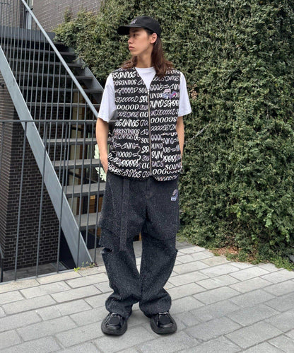 【SOUNDSGOOOOD】牛仔疊穿褲