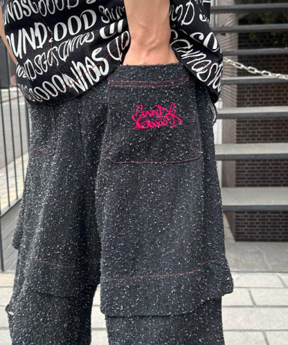 【SOUNDSGOOOOD】牛仔疊穿褲