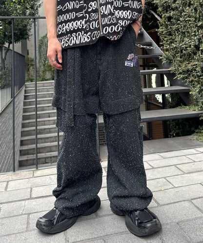 【SOUNDSGOOOOD】牛仔疊穿褲