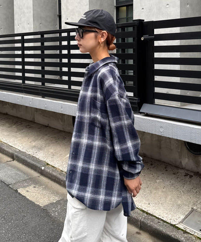 【男女通用】卡拉米奧利奧佈雷格格紋襯衫