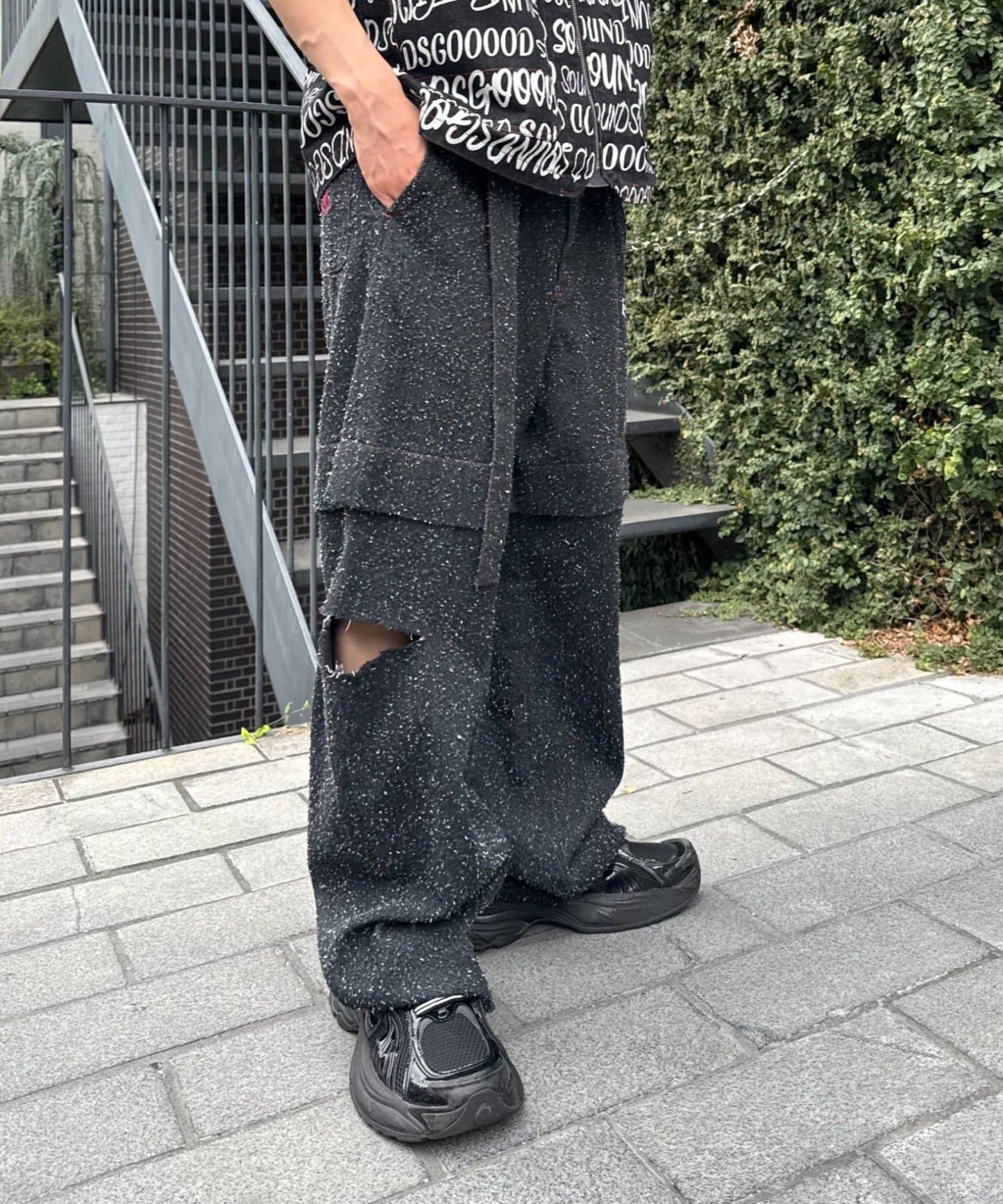 【SOUNDSGOOOOD】牛仔疊穿褲