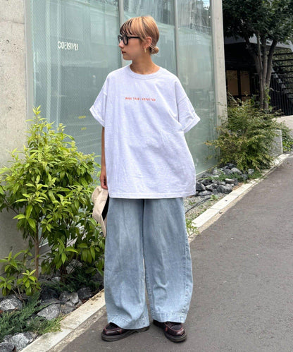 多色圖形印花T恤