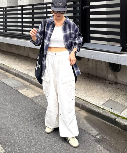 【男女通用】卡拉米奧利奧佈雷格格紋襯衫