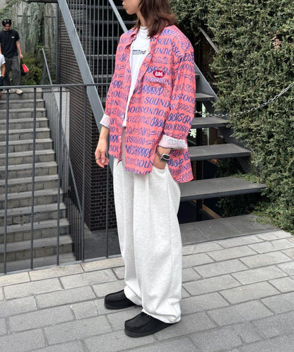 【SOUNDSGOOOOD】全印花logo襯衫