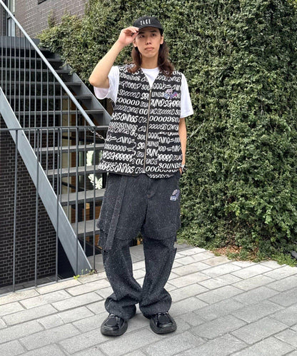 【SOUNDSGOOOOD】牛仔疊穿褲