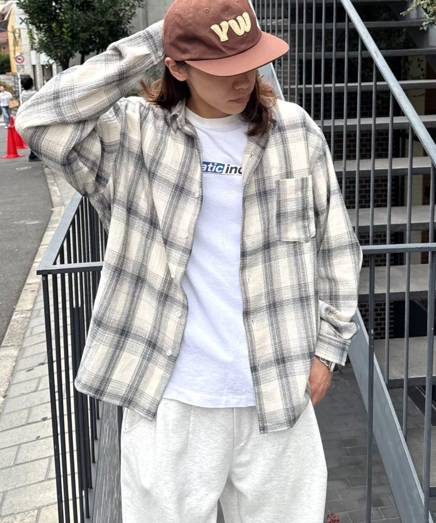 【男女通用】卡拉米奧利奧佈雷格格紋襯衫