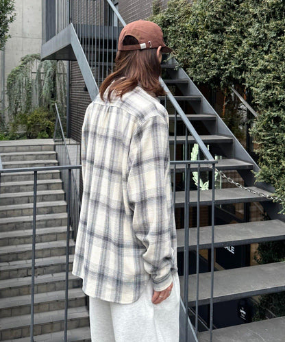 【男女通用】卡拉米奧利奧佈雷格格紋襯衫