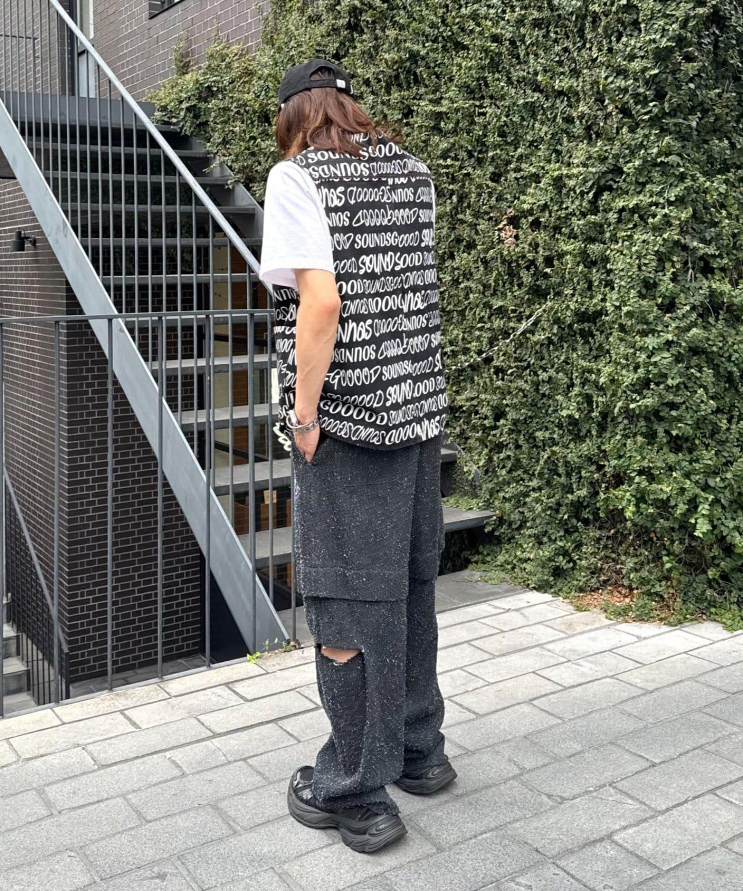 【SOUNDSGOOOOD】牛仔疊穿褲