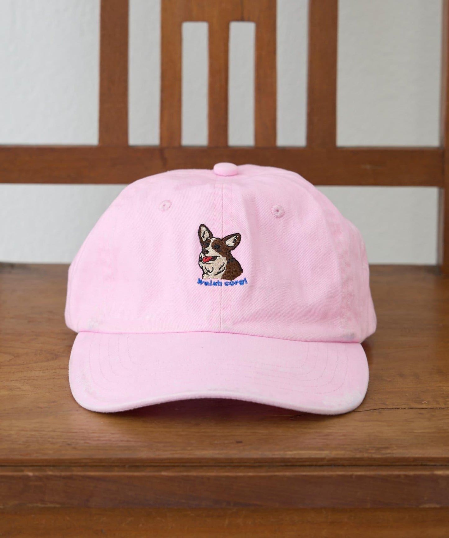 【SOUNDSGOOOOD】犬刺繡帆布帽