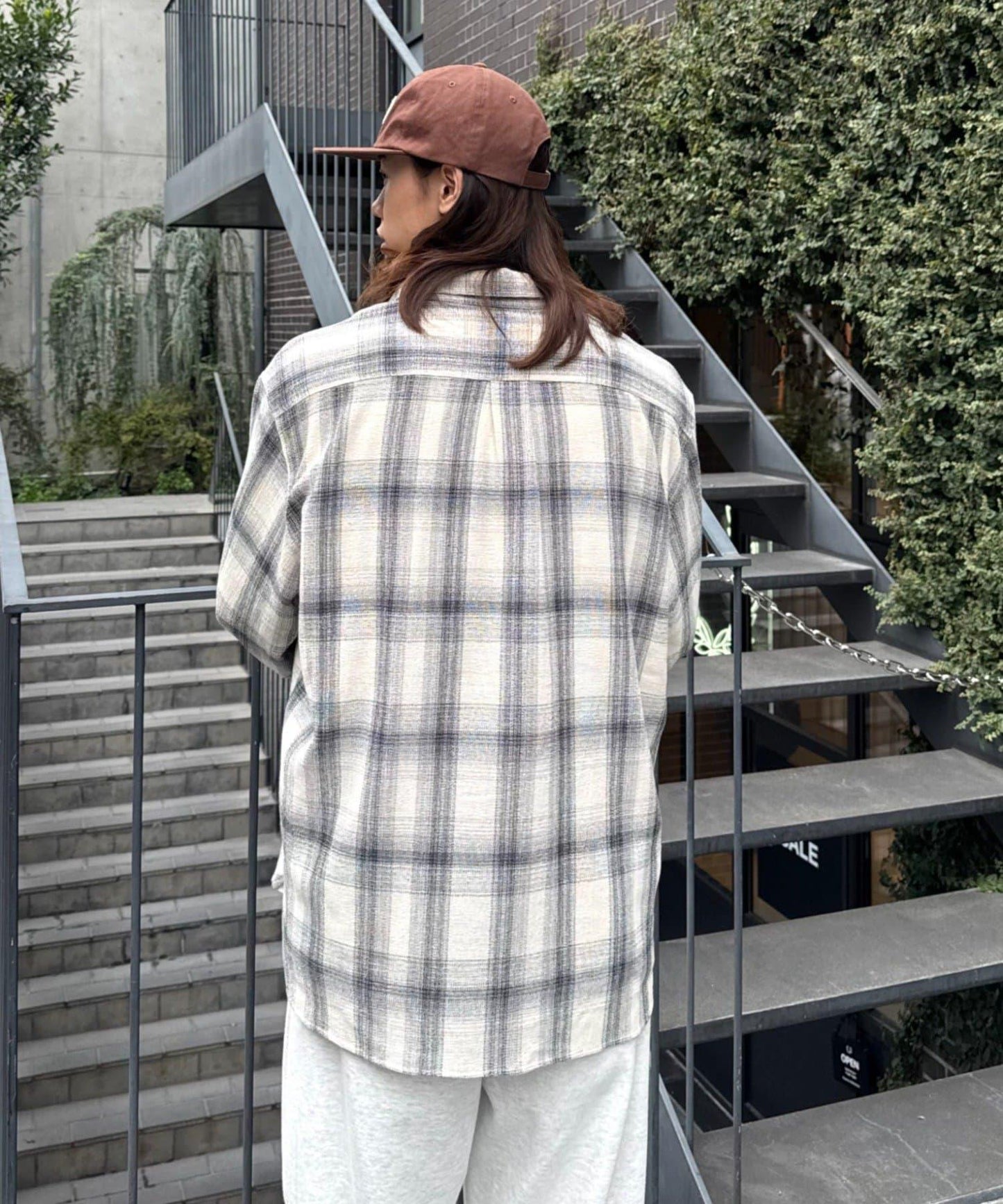 【男女通用】卡拉米奧利奧佈雷格格紋襯衫