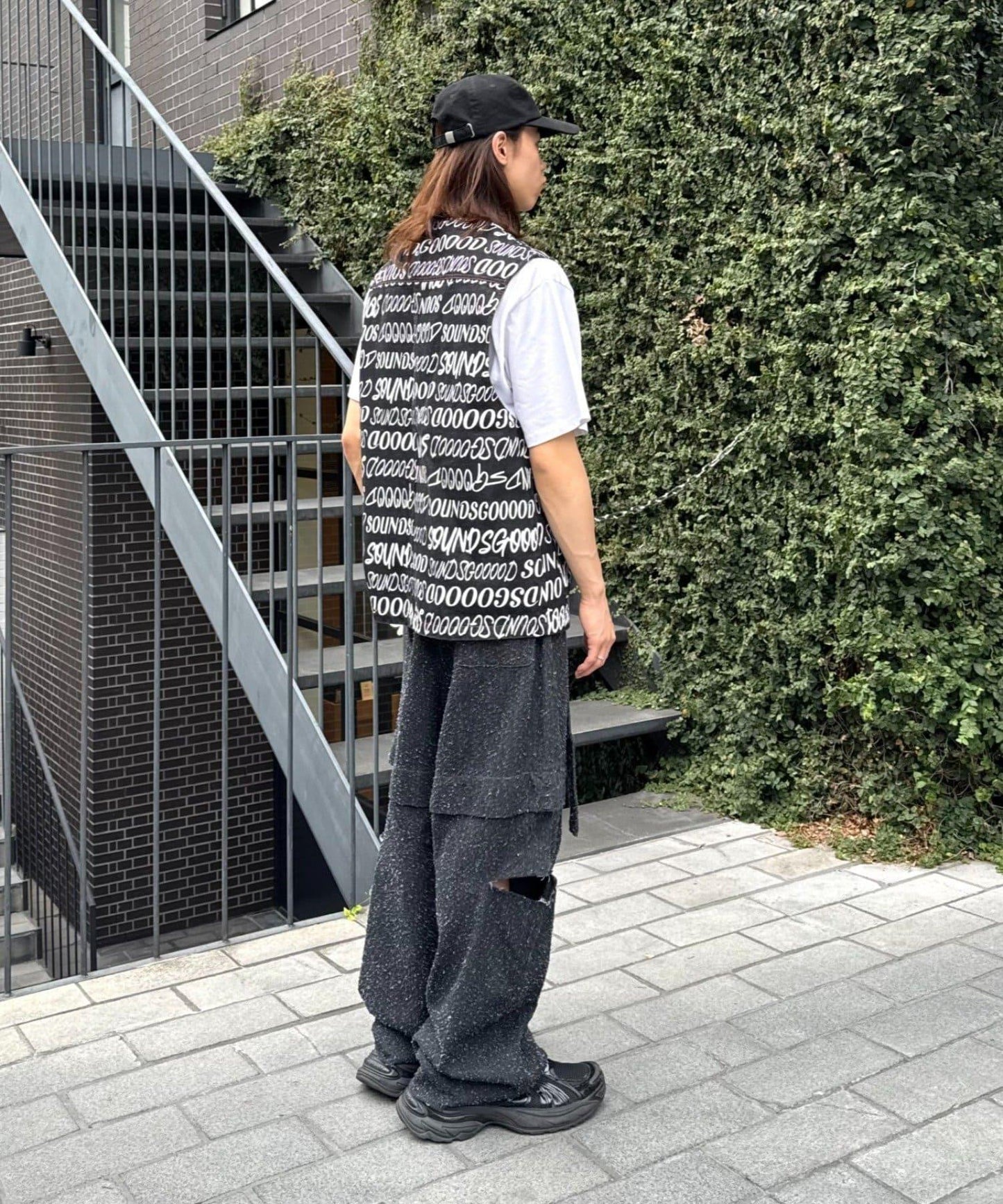 【SOUNDSGOOOOD】牛仔疊穿褲