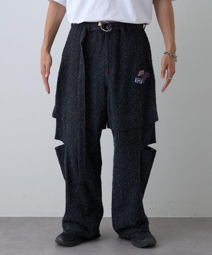 【SOUNDSGOOOOD】牛仔疊穿褲