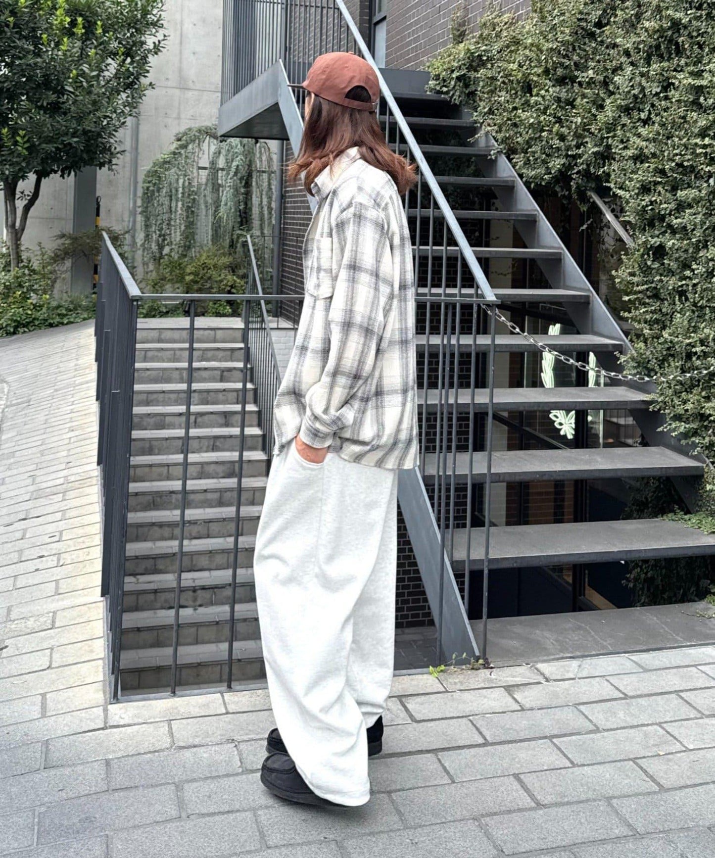 【男女通用】卡拉米奧利奧佈雷格格紋襯衫