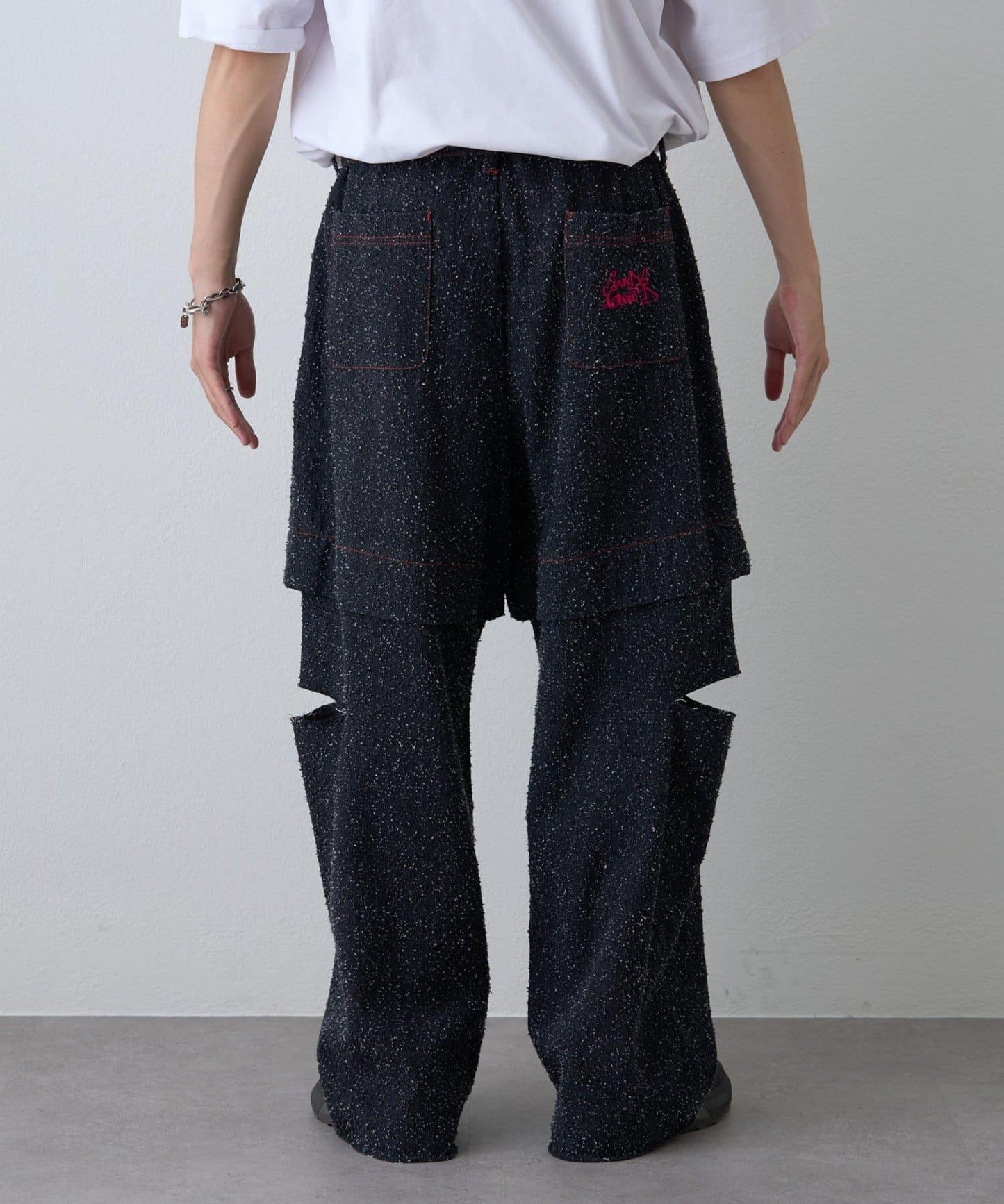 【SOUNDSGOOOOD】牛仔疊穿褲