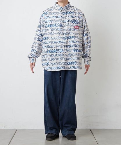 【SOUNDSGOOOOD】全印花logo襯衫