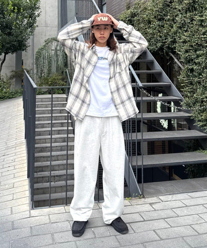 【男女通用】卡拉米奧利奧佈雷格格紋襯衫