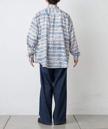 【SOUNDSGOOOOD】全印花logo襯衫