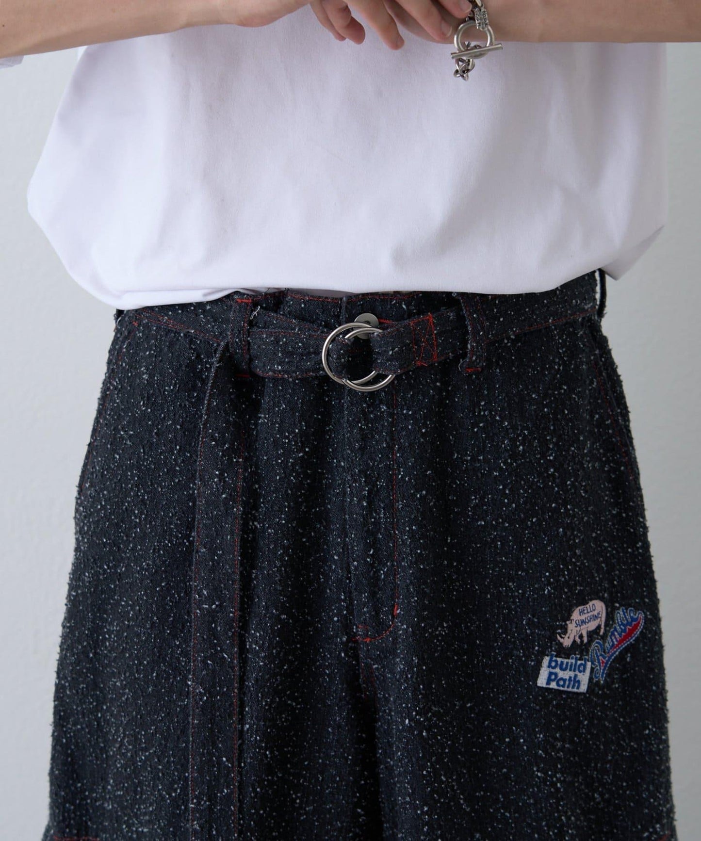 【SOUNDSGOOOOD】牛仔疊穿褲