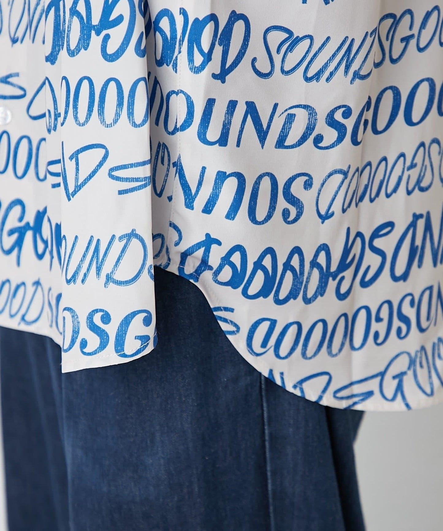 【SOUNDSGOOOOD】全印花logo襯衫