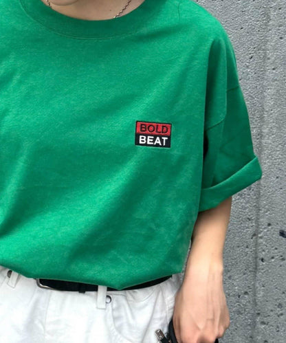 多色圖形印花T恤